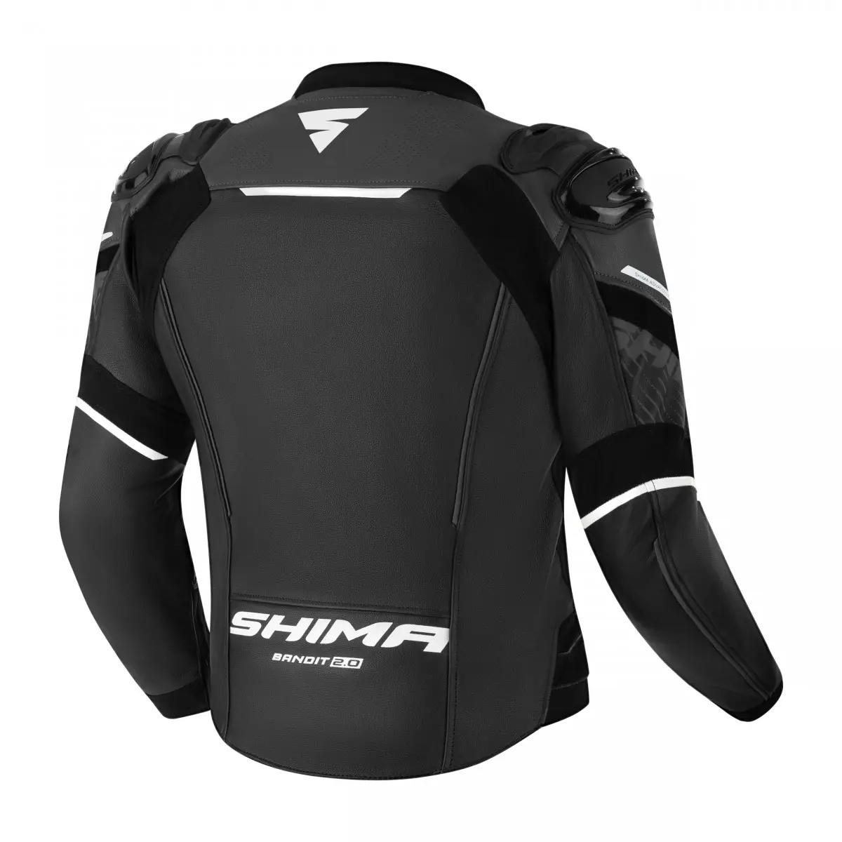 Мотокуртка кожаная SHIMA BANDIT 2.0 черный