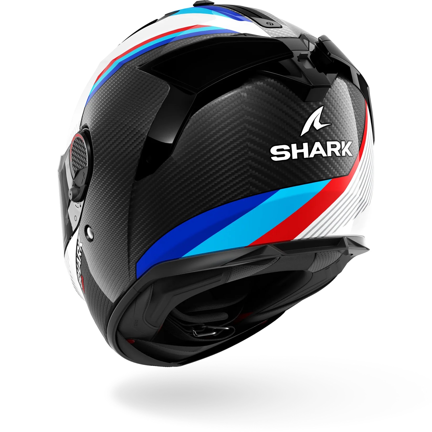 Мотошлем Shark Spartan GT PRO Carbon Dokhta белый/синий/красный