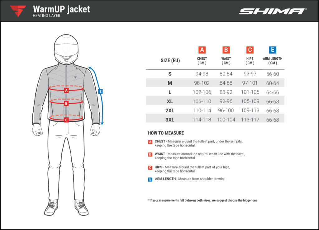 Мотокуртка текстильная SHIMA WARMUP черный