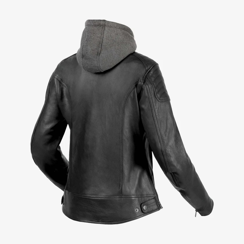 Мотокуртка женская кожаная Rebelhorn Impala черный