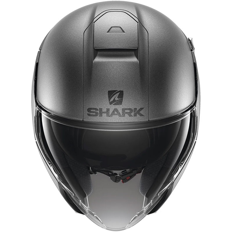 Мотошлем Shark Citycruiser Blank матовый серый