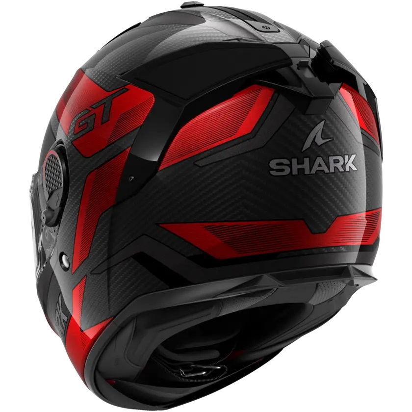Мотошлем Shark Spartan GT PRO Ritmo Carbon красный серый