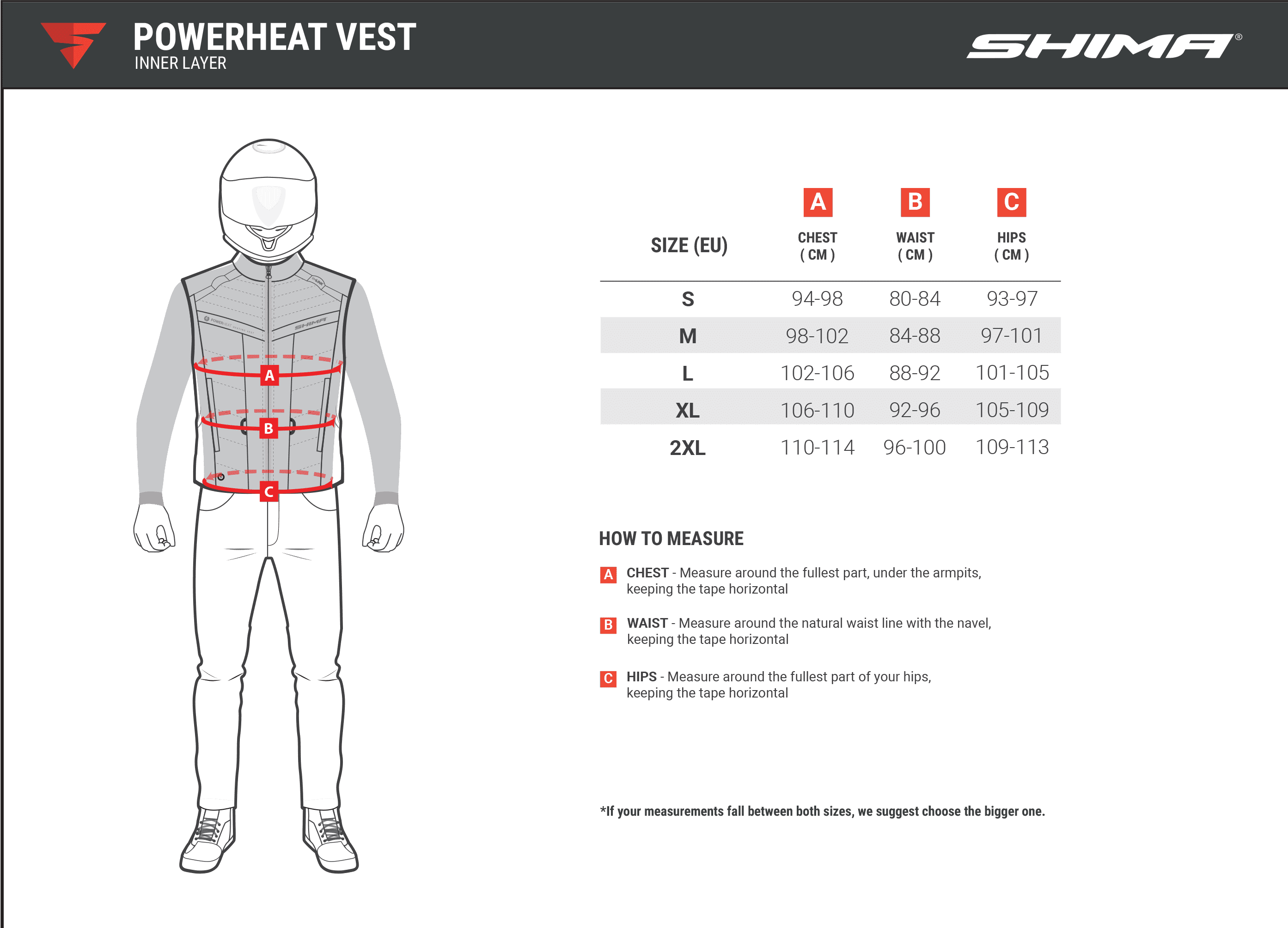 Жилет с подогревом SHIMA POWERHEAT черный