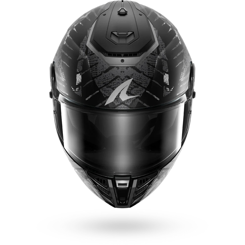 Мотошлем Shark Spartan RS REPTAIA Mat черный серый