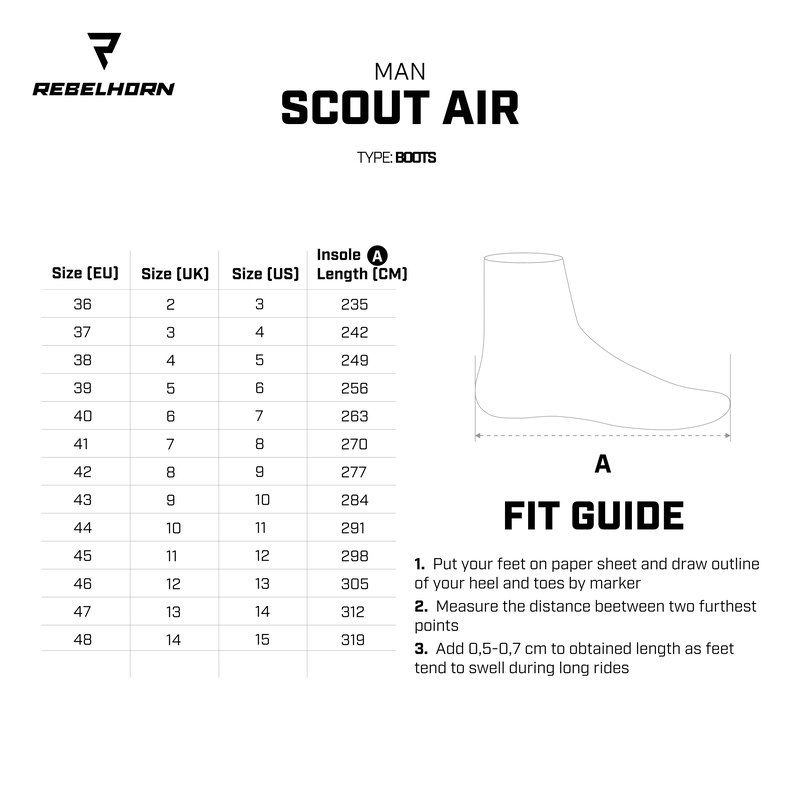 Мотоботы женские Rebelhorn Scout черный матовый