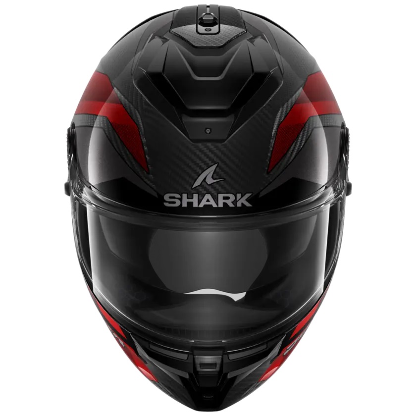 Мотошлем Shark Spartan GT PRO Ritmo Carbon красный серый