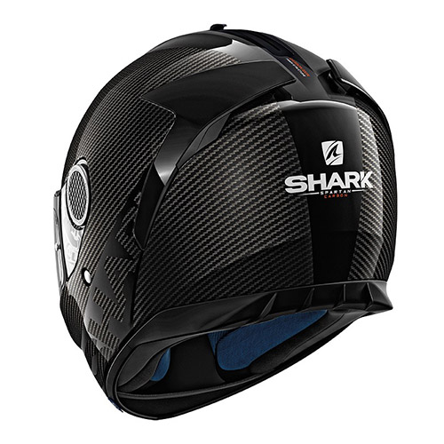 Мотошлем Shark Spartan 1.2 Carbon Skin черный