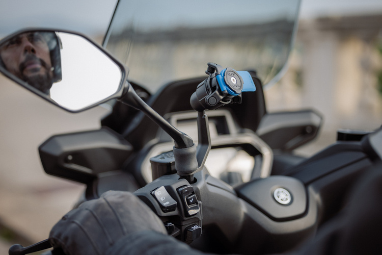 Крепление на зеркало мотоцикла/скутера Quad Lock® Motorcycle