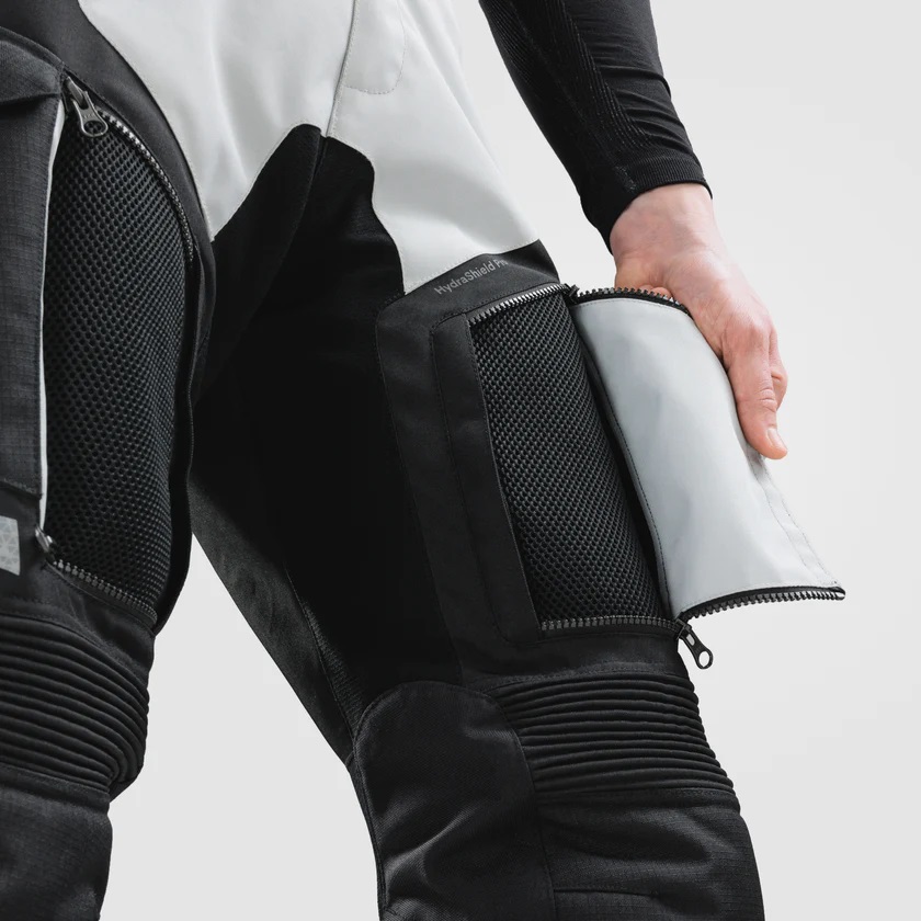 Мотоштаны текстильные Rebelhorn CubbyV черный/серый