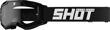 Мотоочки Shot ASSAULT 2.0 SOLID enduro черный глянцевый - магазин Motostyles