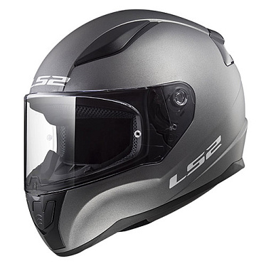 Мотошлем LS2 FF353 Rapid Single серый матовый - магазин Motostyles