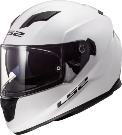 Мотошлем LS2 FF320 Stream Evo глянцевый белый - магазин Motostyles
