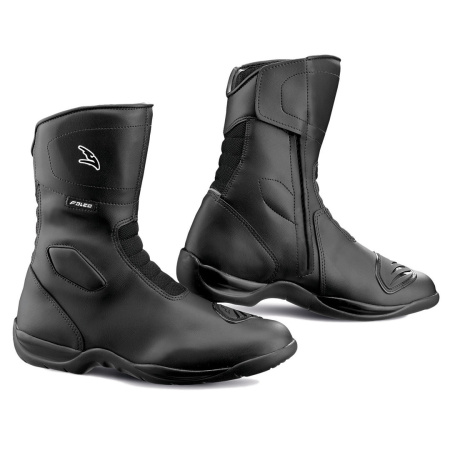 Мотоботы женские Falco Liberty3 черный - магазин Motostyles