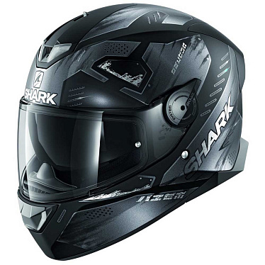 Мотошлем Shark Skwal 2.2 Venger черный/серый/матовый - магазин Motostyles