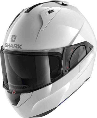 Мотошлем Shark EVO ES Blank белый - магазин Motostyles