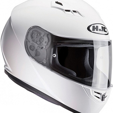 Мотошлем HJC CS-15 белый - магазин Motostyles