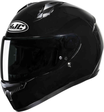 Мотошлем HJC C10 глянцевый черный - магазин Motostyles