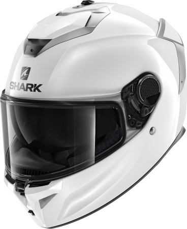 Мотошлем Shark Spartan GT Blank белый - магазин Motostyles