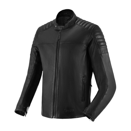 Мотокуртка кожаная Seca Wanted II черный - магазин Motostyles