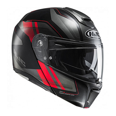 Мотошлем HJC R-PHA-90 Tanisk черный красный - магазин Motostyles
