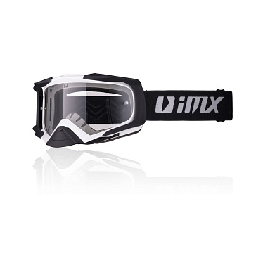 Мотоочки IMX DUST белый/черный/матовый - магазин Motostyles