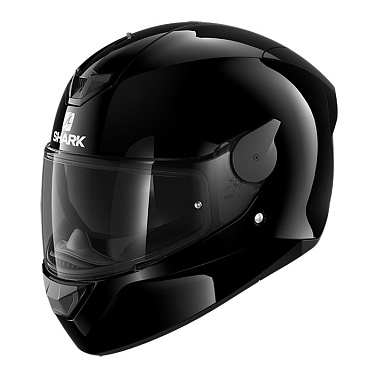 Мотошлем Shark D-Skwal 2 Blank черный - магазин Motostyles