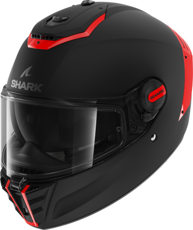 Мотошлем Shark Spartan RS черный/красный/матовый - магазин Motostyles