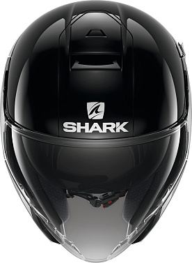 Мотошлем Shark Citycruiser Dual Blank черный серый