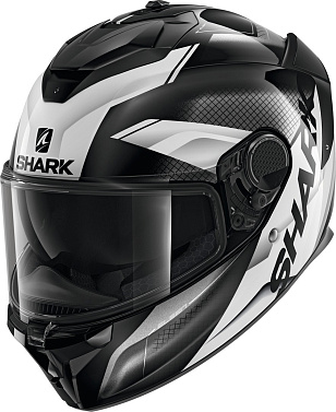 Мотошлем Shark Spartan GT Elgen белый/черный/серый - магазин Motostyles