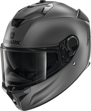 Мотошлем Shark Spartan GT Blank антрацитовый матовый - магазин Motostyles