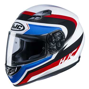 Мотошлем HJC CS-15 Rako белый красный - магазин Motostyles
