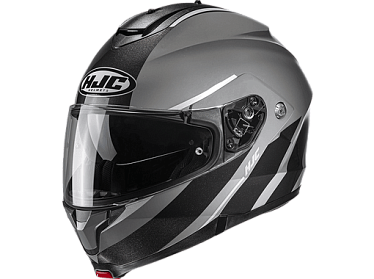Мотошлем HJC C91 TERO MC5 матовый серый черный - магазин Motostyles