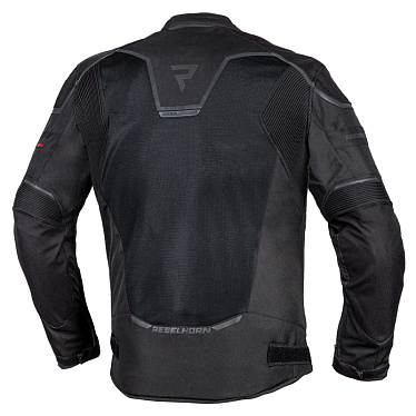 Мотокуртка текстильная Rebelhorn HiflowIV черный - магазин Motostyles