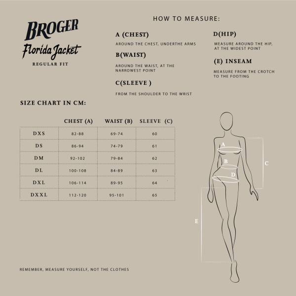 FLORIDA-LADY-jacket-size-chart