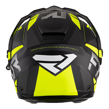 Мотошлем FXR Maverick X с подогревом черный HiVis - магазин Motostyles