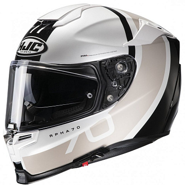 Мотошлем HJC R-PHA-70 Paika белый бежевый - магазин Motostyles