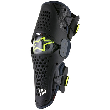 Наколенники Alpinestars SX-1 р.L-XL черный серый - магазин Motostyles