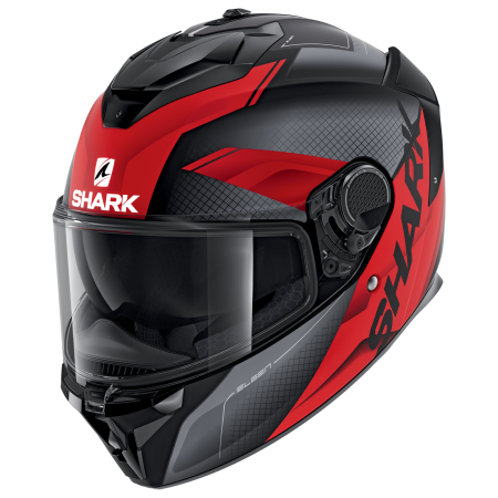 Мотошлем Shark Spartan GT Elgen черный/красный/матовый - магазин Motostyles