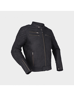 Мотокуртка кожаная Richa Charleston D3O черный - магазин Motostyles