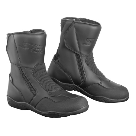 Мотоботы Seca Comet II черный - магазин Motostyles