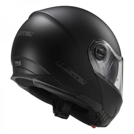 Мотошлем LS2 FF325 Strobe Snow матовый черный - магазин Motostyles