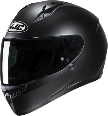 Мотошлем HJC C10 матовый черный - магазин Motostyles