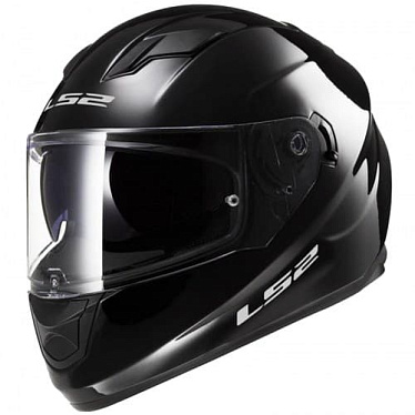 Мотошлем LS2 FF320 Stream Evo глянцевый черный - магазин Motostyles