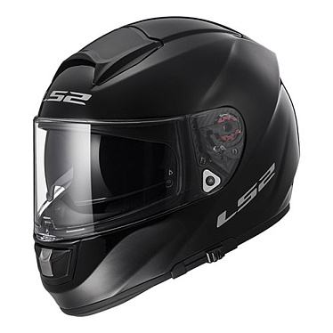 Мотошлем LS2 FF397 Vector Solid черный - магазин Motostyles