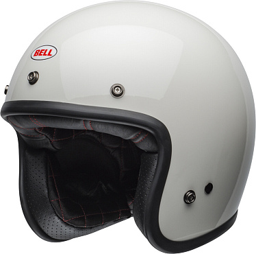 Мотошлем BELL Custom 500 VINTAGE белый - магазин Motostyles