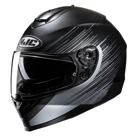 Мотошлем HJC C70N Sway серый черный - магазин Motostyles