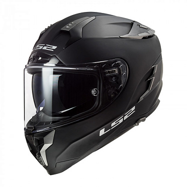 Мотошлем LS2 FF327 Challenger матовый черный - магазин Motostyles