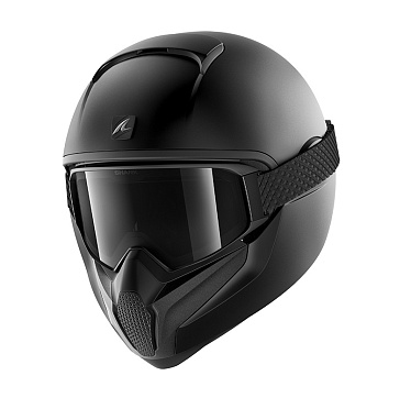 Мотошлем Shark Vancore 2 Blank черный матовый - магазин Motostyles