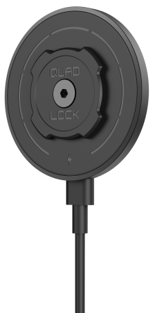 Магнитная голова с беспроводной зарядкой авто/офис Quad Lock® MAG Wireless Charging Head - магазин Motostyles