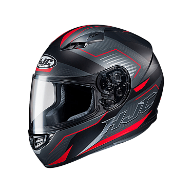 Мотошлем HJC CS-15 Trion черный красный - магазин Motostyles